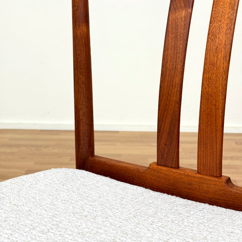 Set of 4 chairs made of solid teak, 1950s-60s,Sweden - Beyo Vintage