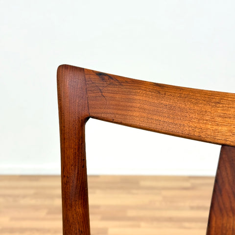 Set of 4 chairs made of solid teak, 1950s-60s,Sweden - Beyo Vintage