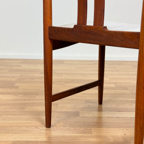 Set of 4 chairs made of solid teak, 1950s-60s,Sweden - Beyo Vintage
