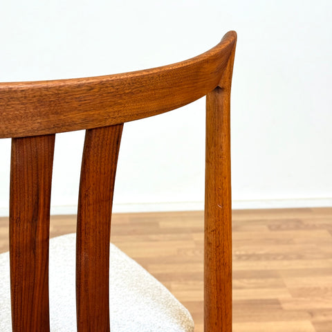 Set of 4 chairs made of solid teak, 1950s-60s,Sweden - Beyo Vintage