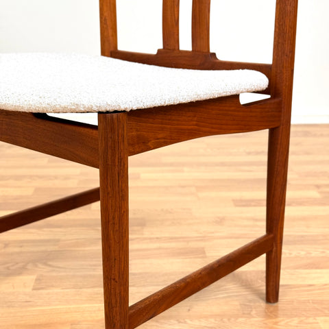 Set of 4 chairs made of solid teak, 1950s-60s,Sweden - Beyo Vintage