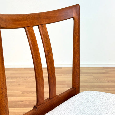 Set of 4 chairs made of solid teak, 1950s-60s,Sweden - Beyo Vintage