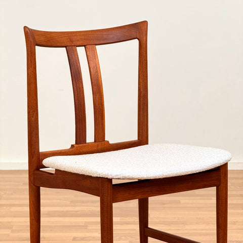 Set of 4 chairs made of solid teak, 1950s-60s,Sweden - Beyo Vintage