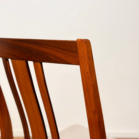 PRICE Set of 6 dining chairs in teak by J.L Möller, 1950s-60s, Denmark - Beyo Vintage