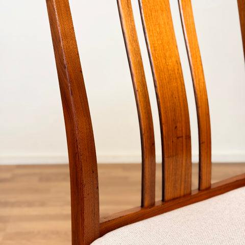 PRICE Set of 6 dining chairs in teak by J.L Möller, 1950s-60s, Denmark - Beyo Vintage