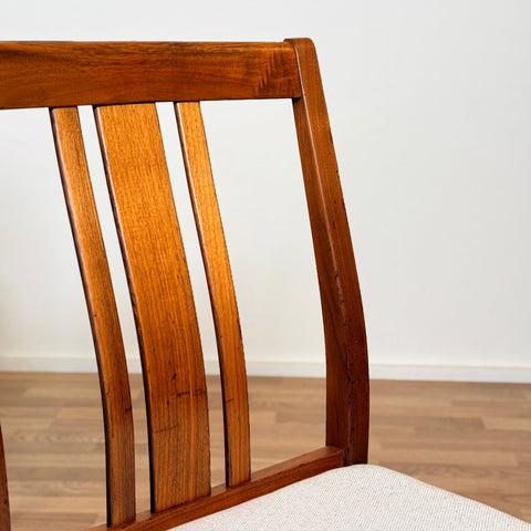 PRICE Set of 6 dining chairs in teak by J.L Möller, 1950s-60s, Denmark - Beyo Vintage