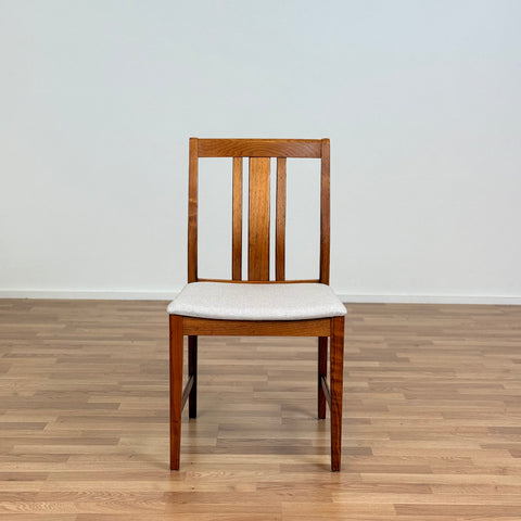 PRICE Set of 6 dining chairs in teak by J.L Möller, 1950s-60s, Denmark - Beyo Vintage
