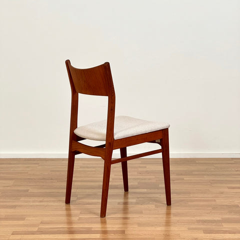 Swedish set of 6 dining chairs "Ole" in teak by IKEA