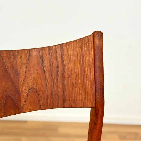 Swedish set of 6 dining chairs "Ole" in teak by IKEA
