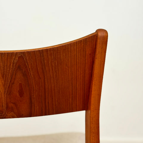Swedish set of 6 dining chairs "Ole" in teak by IKEA