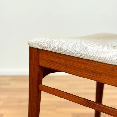 Swedish set of 6 dining chairs "Ole" in teak by IKEA