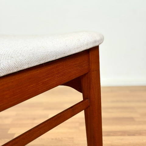 Swedish set of 6 dining chairs "Ole" in teak by IKEA