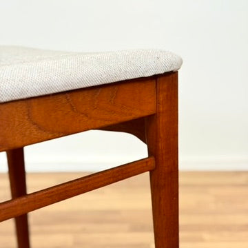 Swedish set of 6 dining chairs "Ole" in teak by IKEA