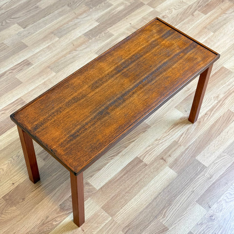 Side table / Hall bench in teak, 1950s-60s, Sweden - Beyo Vintage