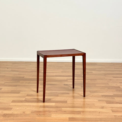 Swedish side table in mahogany