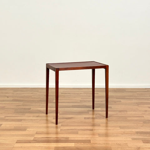 Swedish side table in mahogany