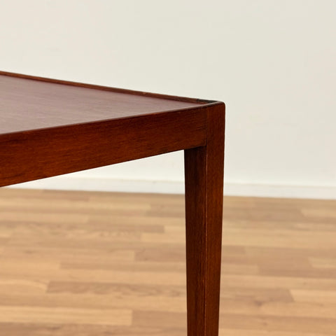 Swedish side table in mahogany