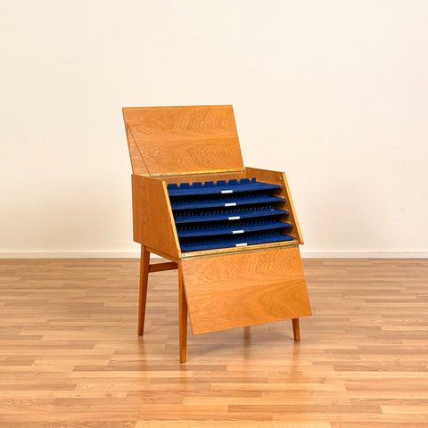 Swedish side table in oak by Stig Bolaget