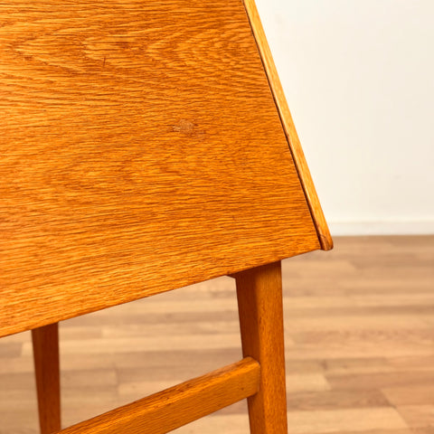 Swedish side table in oak by Stig Bolaget