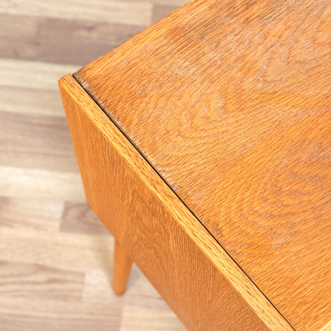 Swedish side table in oak by Stig Bolaget