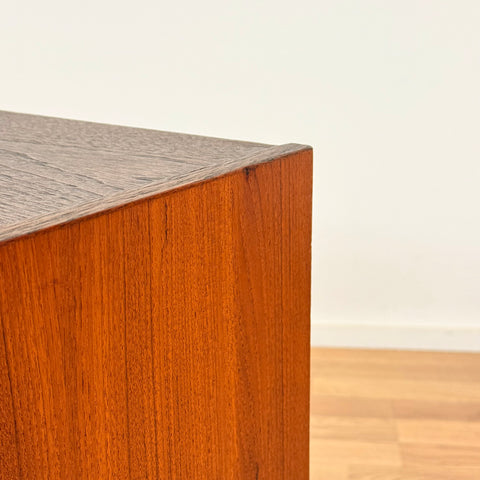Swedish side table in teak