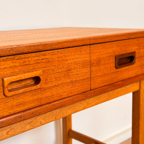 Side table in teak & oak, 1950s-60s, Sweden - Beyo Vintage