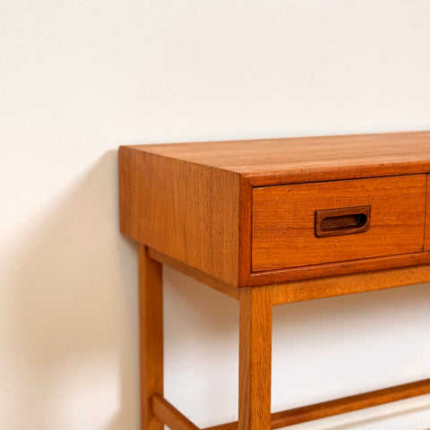 Side table in teak & oak, 1950s-60s, Sweden - Beyo Vintage