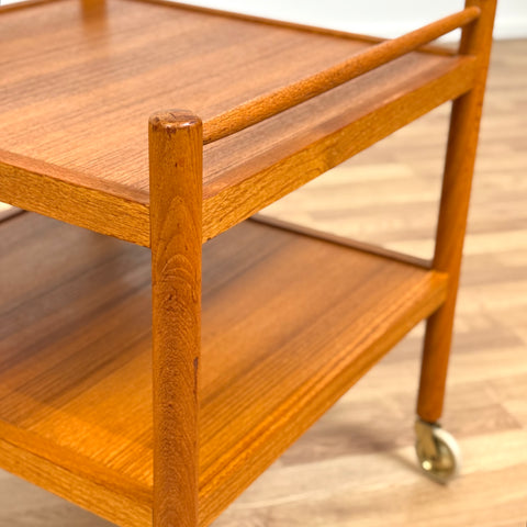 Side table / Trolley in teak, 1950s-60s, Sweden - Beyo Vintage