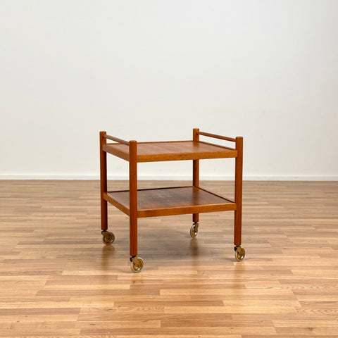 Side table / Trolley in teak, 1950s-60s, Sweden - Beyo Vintage