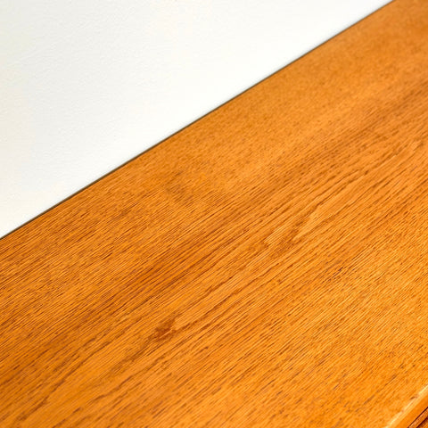 Sideboard in oak by AB Glas och Trä, Hovmantorp, 1950s-60s, Sweden - Beyo Vintage