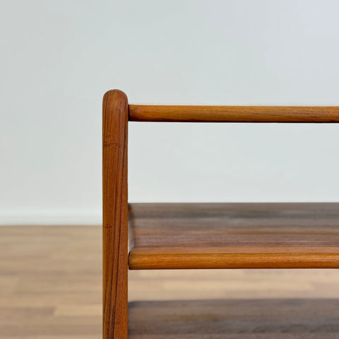 Trolley in solid teak wood, 1970s, Denmark - Beyo Vintage