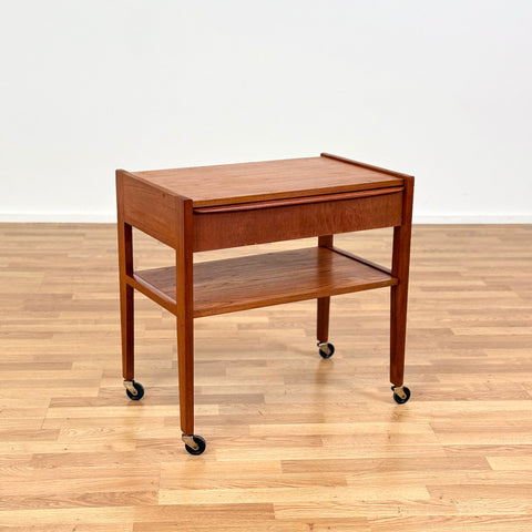 Trolley in teak by Sika møbler, 1950s-60s, Denmark - Beyo Vintage