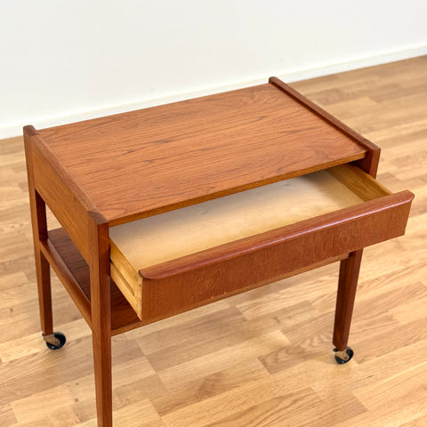 Trolley in teak by Sika møbler, 1950s-60s, Denmark - Beyo Vintage