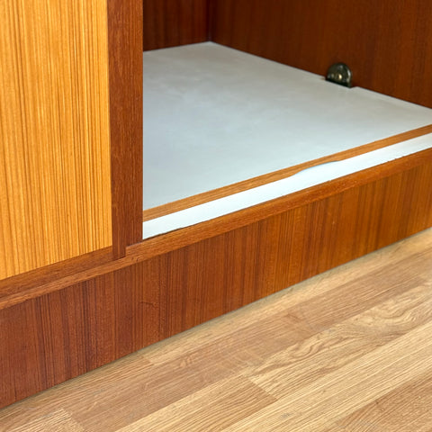 Unique large wardrobe in teak by Omann Jun A/S, 1960s-70s, Denmark - Beyo Vintage