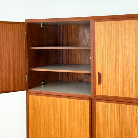 Unique large wardrobe in teak by Omann Jun A/S, 1960s-70s, Denmark - Beyo Vintage