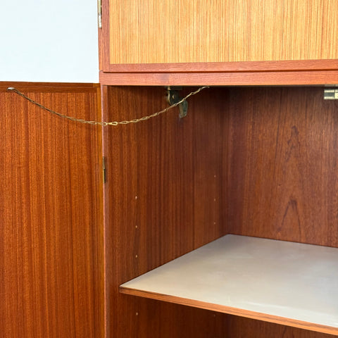 Unique large wardrobe in teak by Omann Jun A/S, 1960s-70s, Denmark - Beyo Vintage