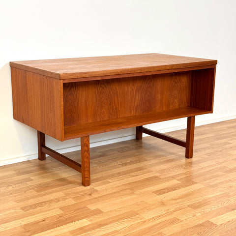 Writing desk in teak, 1950s-60s, Denmark - Beyo Vintage