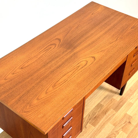Writing desk in teak, 1950s-60s, Denmark - Beyo Vintage
