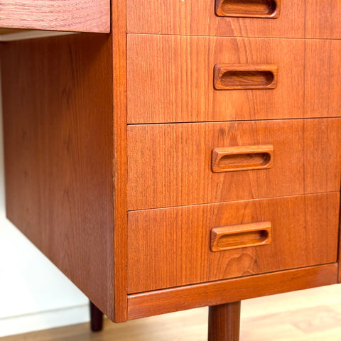 Writing desk in teak, 1950s-60s, Denmark - Beyo Vintage