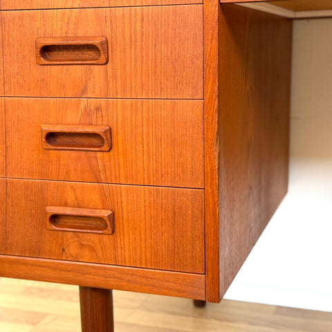 Writing desk in teak, 1950s-60s, Denmark - Beyo Vintage
