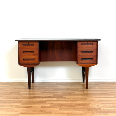 Writing desk in teak, 1950s-60s, Denmark - Beyo Vintage