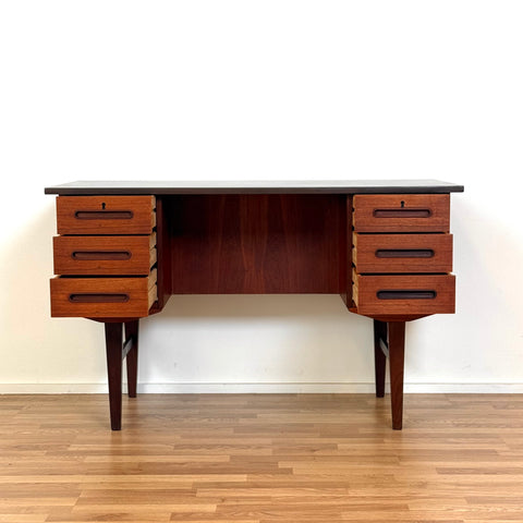 Writing desk in teak, 1950s-60s, Denmark - Beyo Vintage