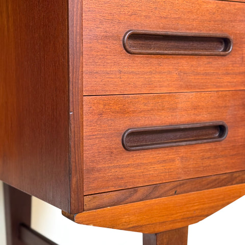 Writing desk in teak, 1950s-60s, Denmark - Beyo Vintage