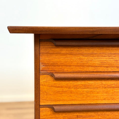 Writing desk in teak, 1950s-60s, Denmark - Beyo Vintage