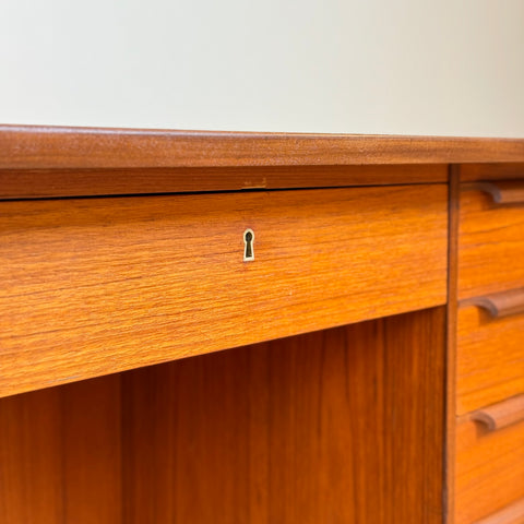 Writing desk in teak, 1950s-60s, Denmark - Beyo Vintage