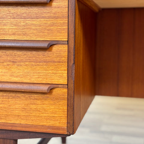 Writing desk in teak, 1950s-60s, Denmark - Beyo Vintage