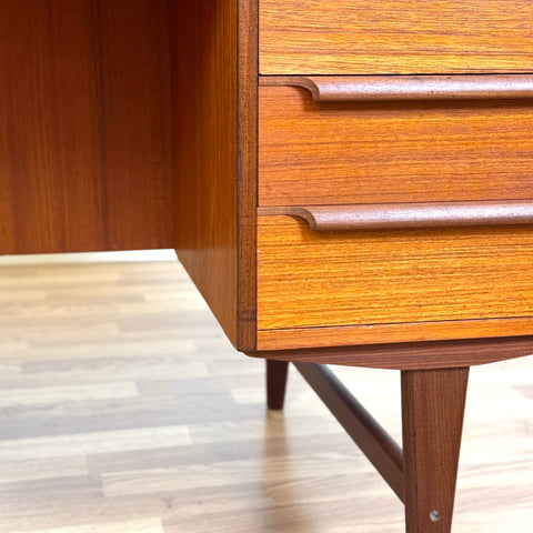 Writing desk in teak, 1950s-60s, Denmark - Beyo Vintage