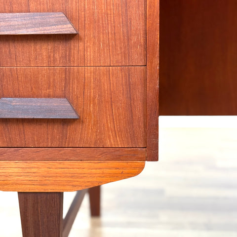 Writing desk in teak, 1950s-60s, Denmark - Beyo Vintage