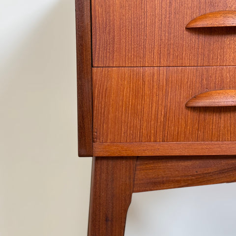 Writing desk in teak by Svend Å. Madsen, 1950s-60s, Denmark - Beyo Vintage