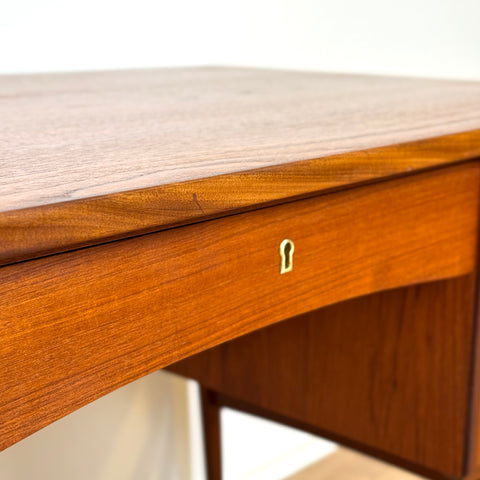 Writing desk in teak by Svend Å. Madsen, 1950s-60s, Denmark - Beyo Vintage